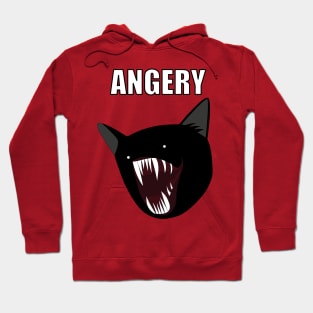 Angery Demon Cat Meme Hoodie